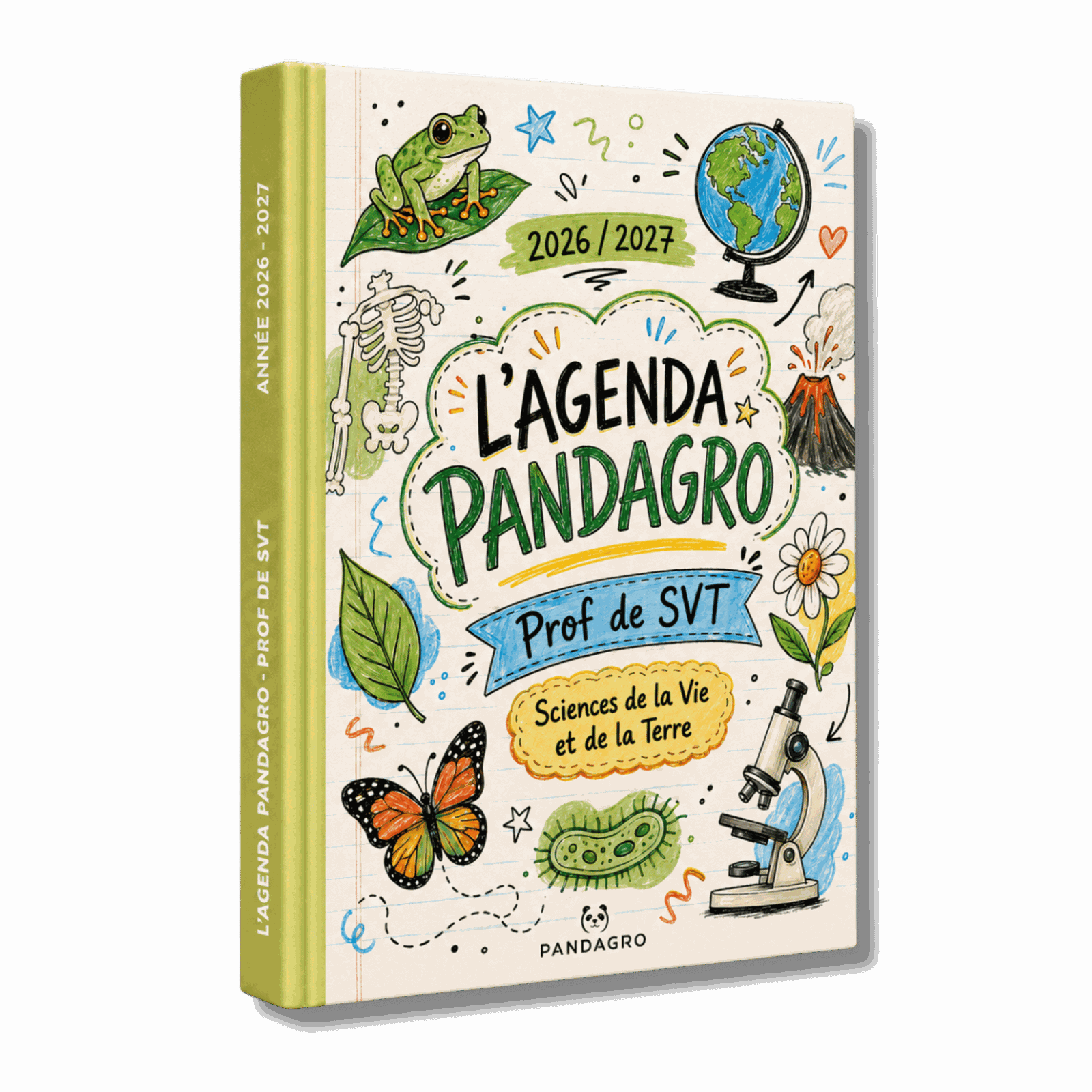 Agenda Pandagro SVT modèle 16