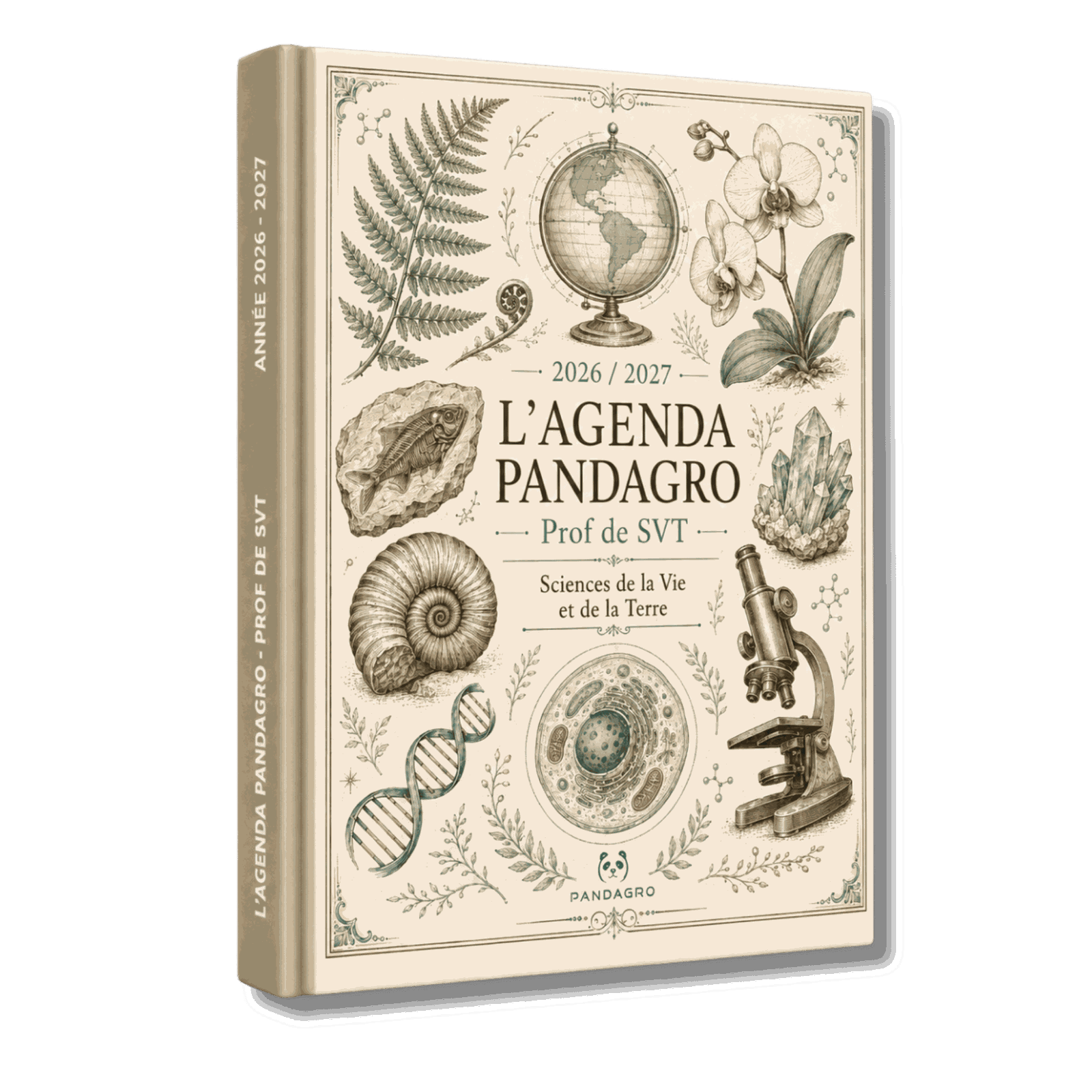 Agenda Pandagro SVT modèle 17