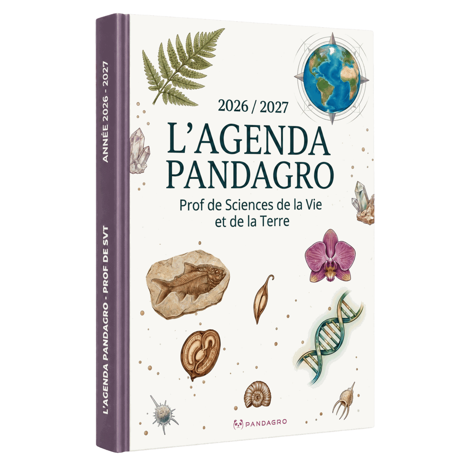 Agenda Pandagro SVT illustrations