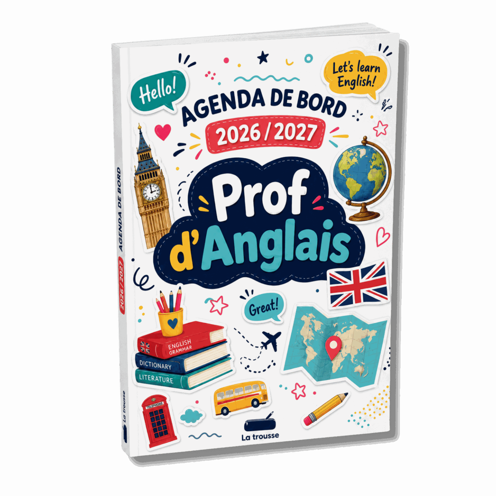 Agenda La Trousse Anglais couverture 1