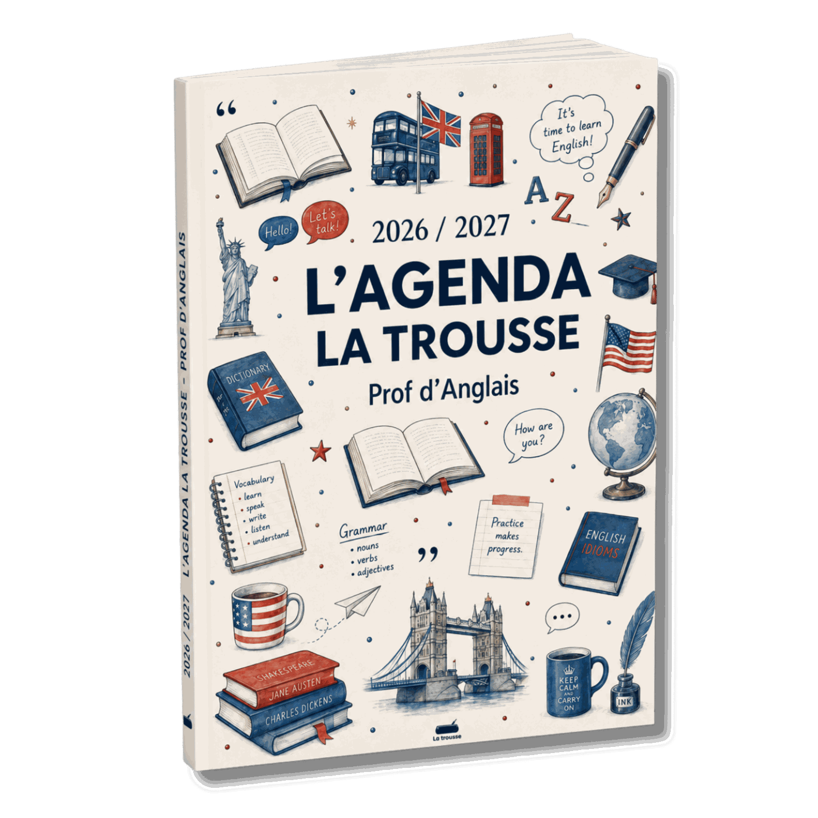 Agenda La Trousse Anglais couverture 2