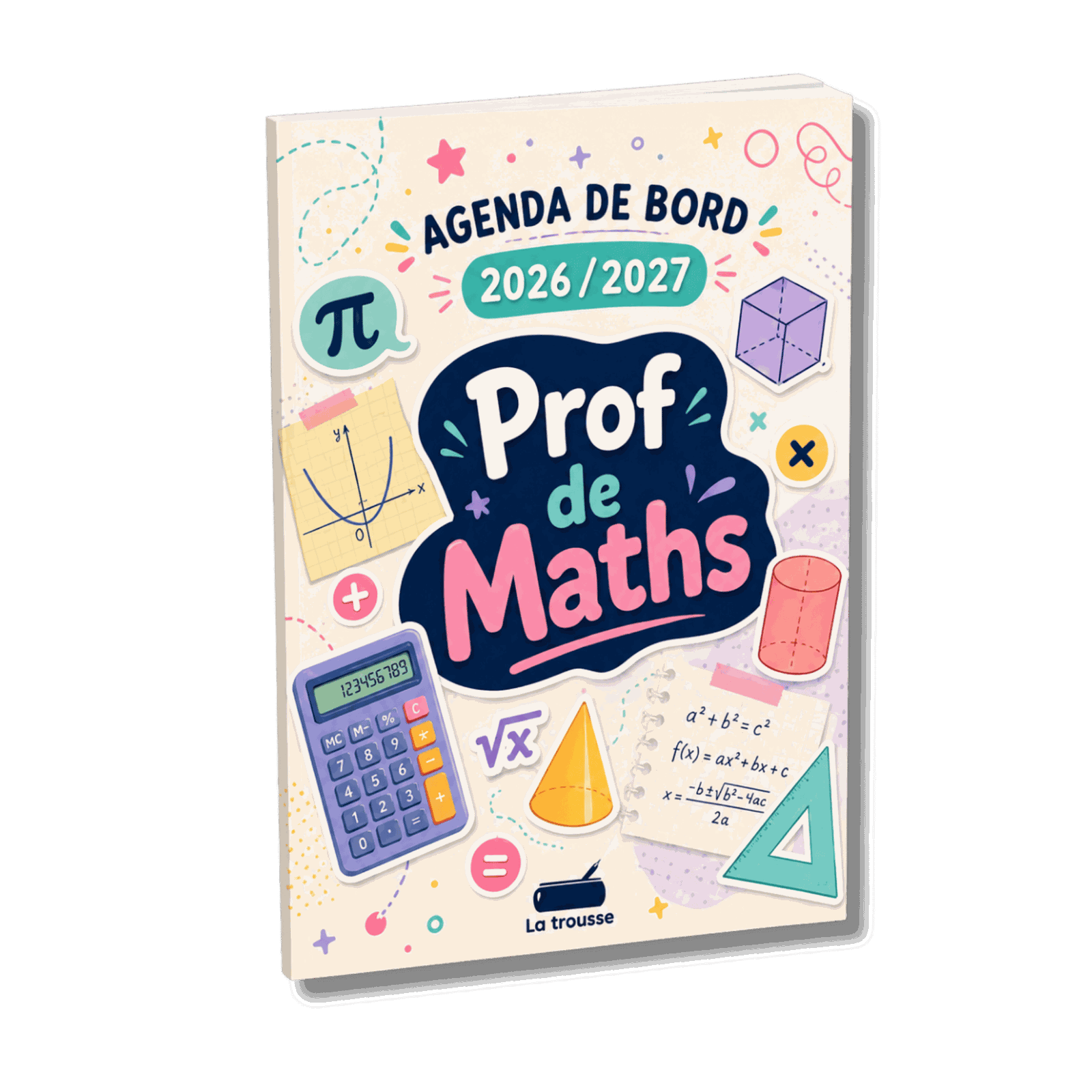 Agenda La Trousse Maths couverture 10