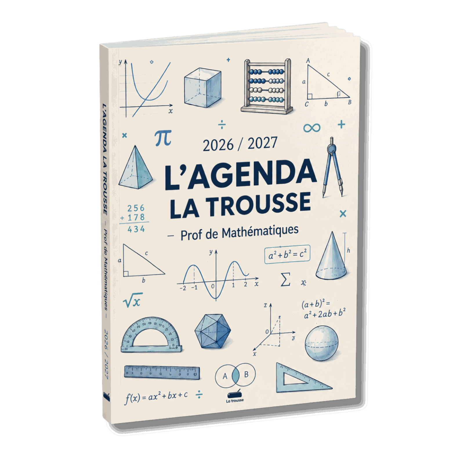 Agenda La Trousse Maths couverture 2