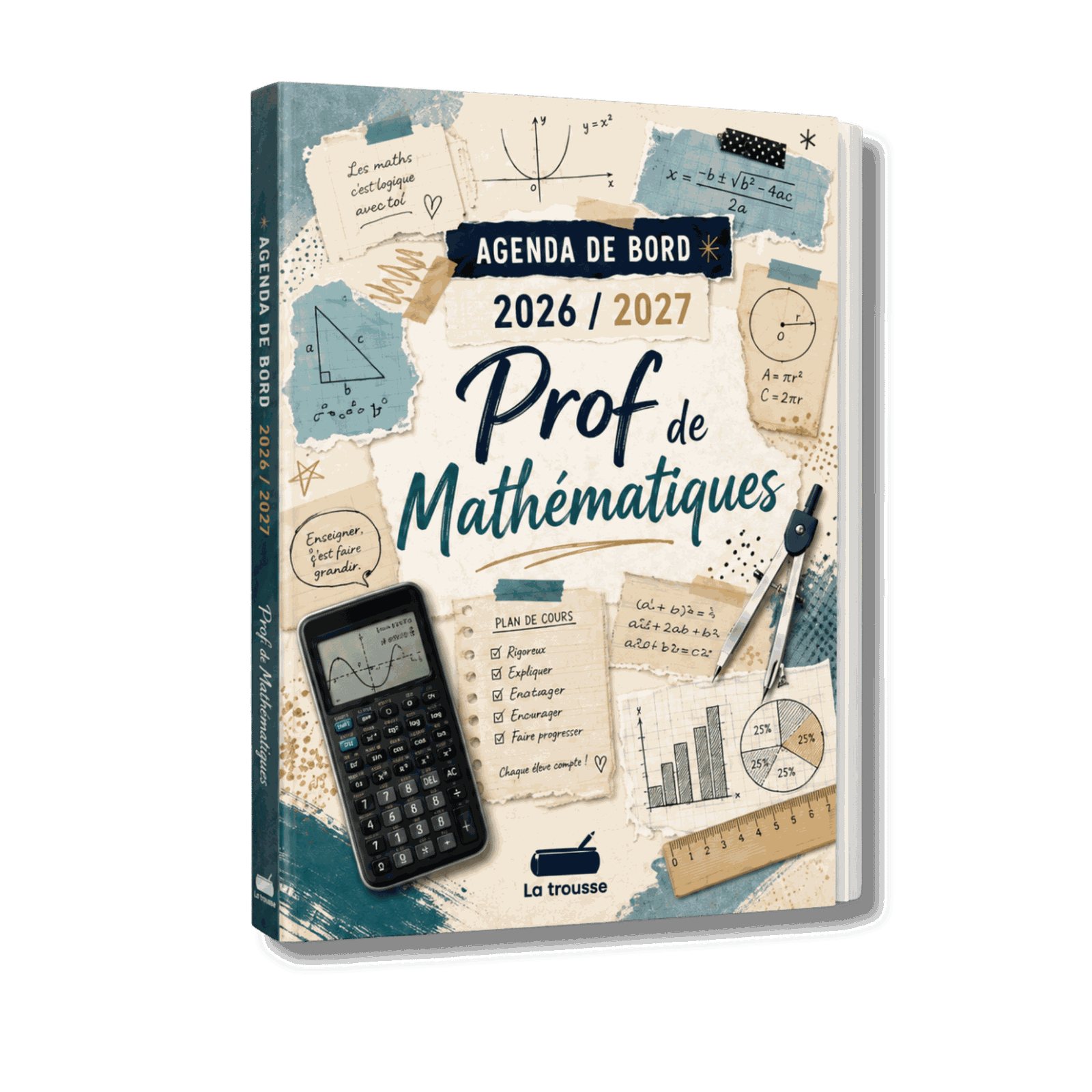 Agenda La Trousse Maths couverture 8
