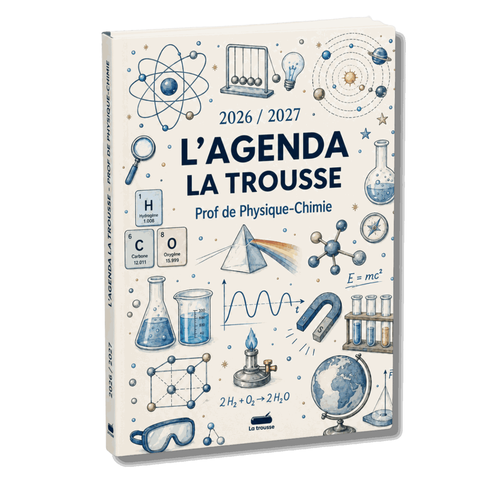 Agenda La Trousse Physique-Chimie couverture 2