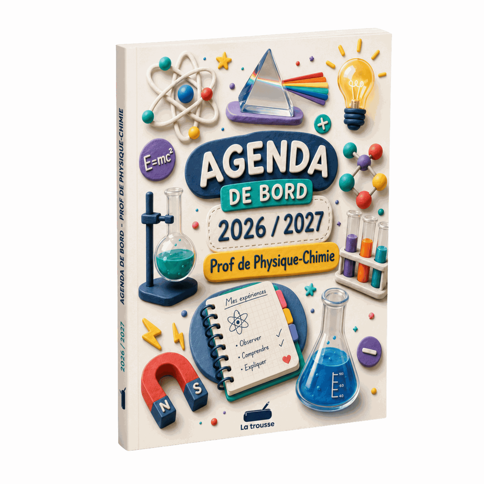 Agenda La Trousse Physique-Chimie couverture 6